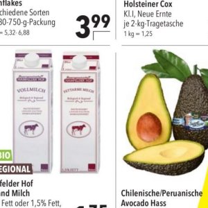 Milch bei Citti Markt
