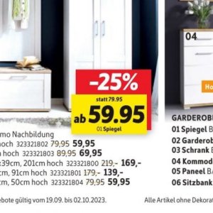Spiegel bei Sconto