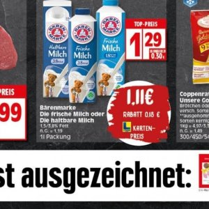 Milch bei Elli Markt