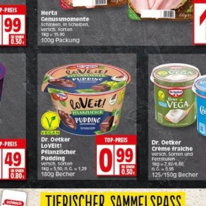 Pudding bei Elli Markt