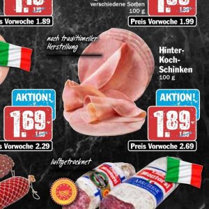 Schinken bei Hit