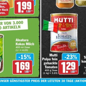 Milch bei Hit