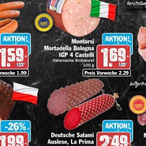 Mortadella bei Hit
