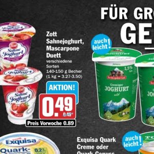 Mascarpone bei Hit