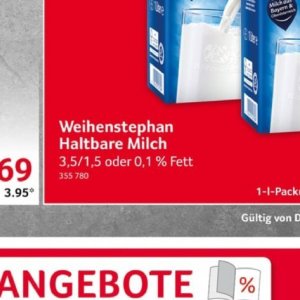 Milch bei Selgros