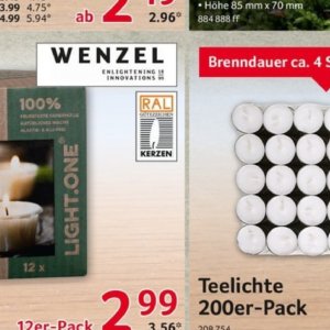 Kerzen bei Selgros