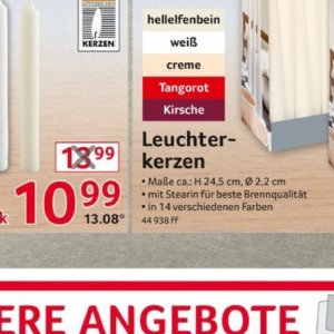 Kerzen bei Selgros