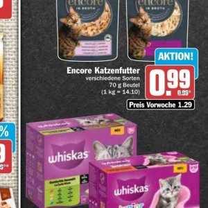 Katzenfutter whiskas  bei AEZ