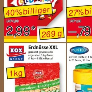 Erdnüsse bei Norma