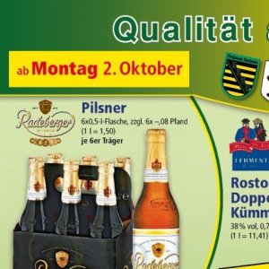 Pilsner bei Norma