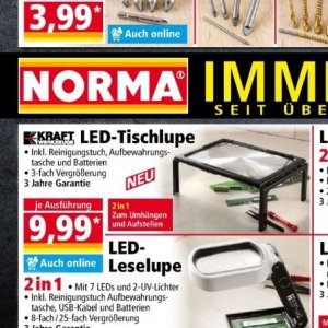 Batterien bei Norma