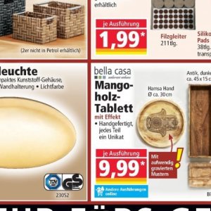 Tablett bei Norma