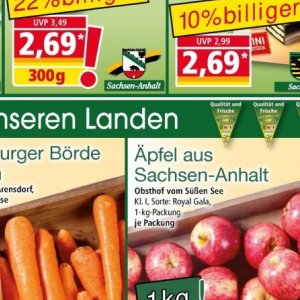 Äpfel bei Norma