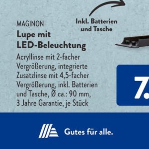 Batterien bei Aldi SÜD