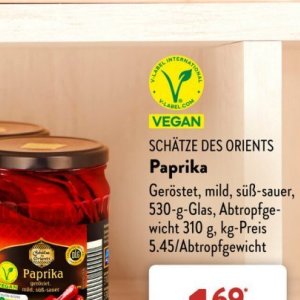 Paprika bei Aldi SÜD