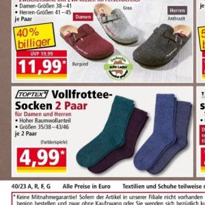 Socken bei Norma