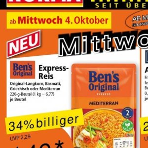 Reis bei Norma