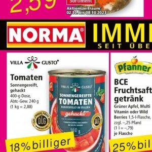 Tomaten bei Norma