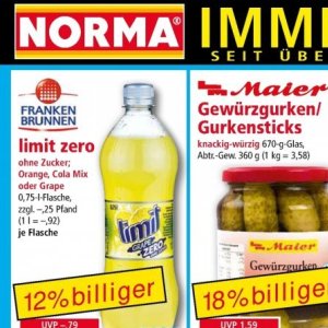 Zucker bei Norma