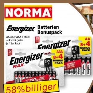 Batterien bei Norma