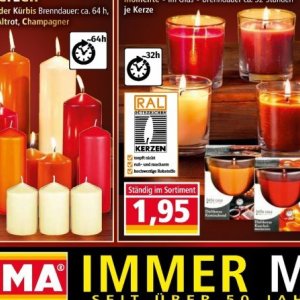 Kerzen bei Norma