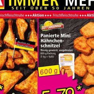 Schnitzel bei Norma