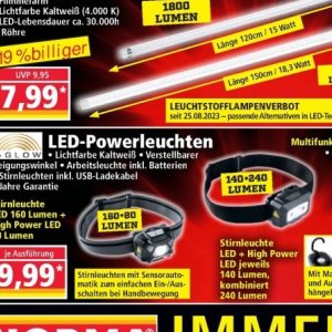 Batterien bei Norma