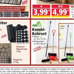 Besen bei Norma