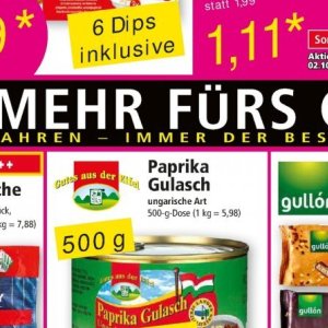 Paprika bei Norma