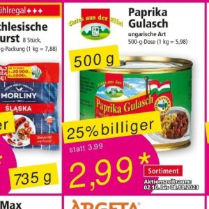Paprika bei Norma