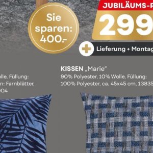 Kissen bei Möbel Kraft