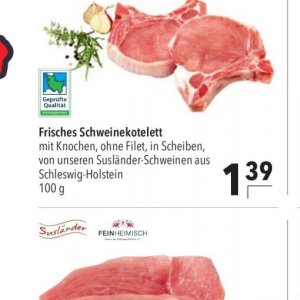 Schweinekotelett bei Citti Markt