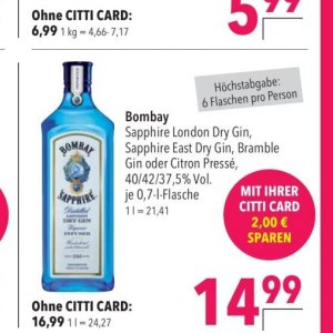 Gin bei Citti Markt