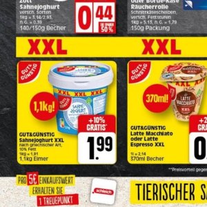 Sahne bei Elli Markt