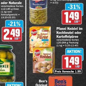 Knödel bei Hit