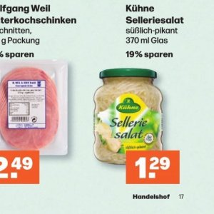 Sellerie bei Handelshof
