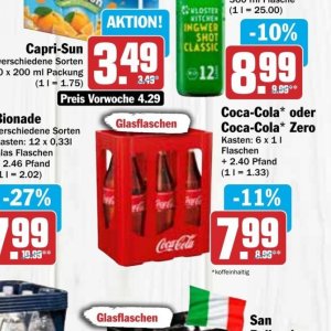 Coca-cola bei AEZ