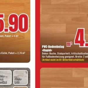 Bodenbeläge bei B1 Discount