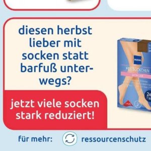 Socken bei Budni
