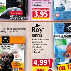 Snacks bei Norma