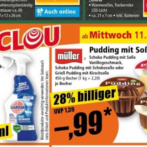 Pudding bei Norma