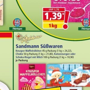 Süßwaren bei Norma