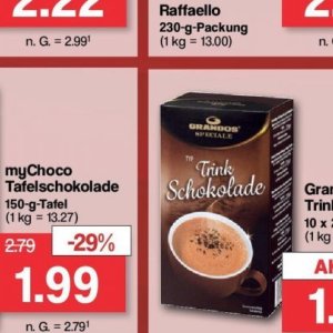 Schokolade bei Famila Nord West