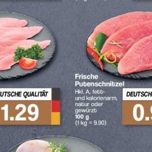 Putenschnitzel bei Famila Nord West