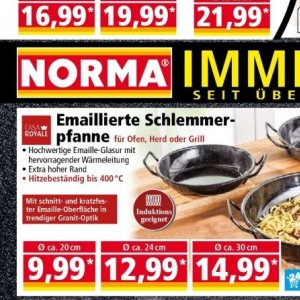 Glasur bei Norma