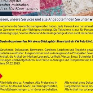 Gardinen bei Sconto
