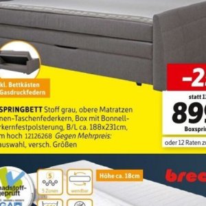 Matratzen bei Sconto