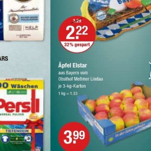 Äpfel bei V-Markt