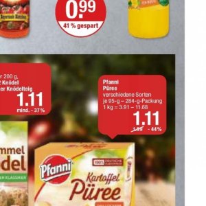 Püree bei V-Markt