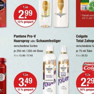 Schaumfestiger bei V-Markt